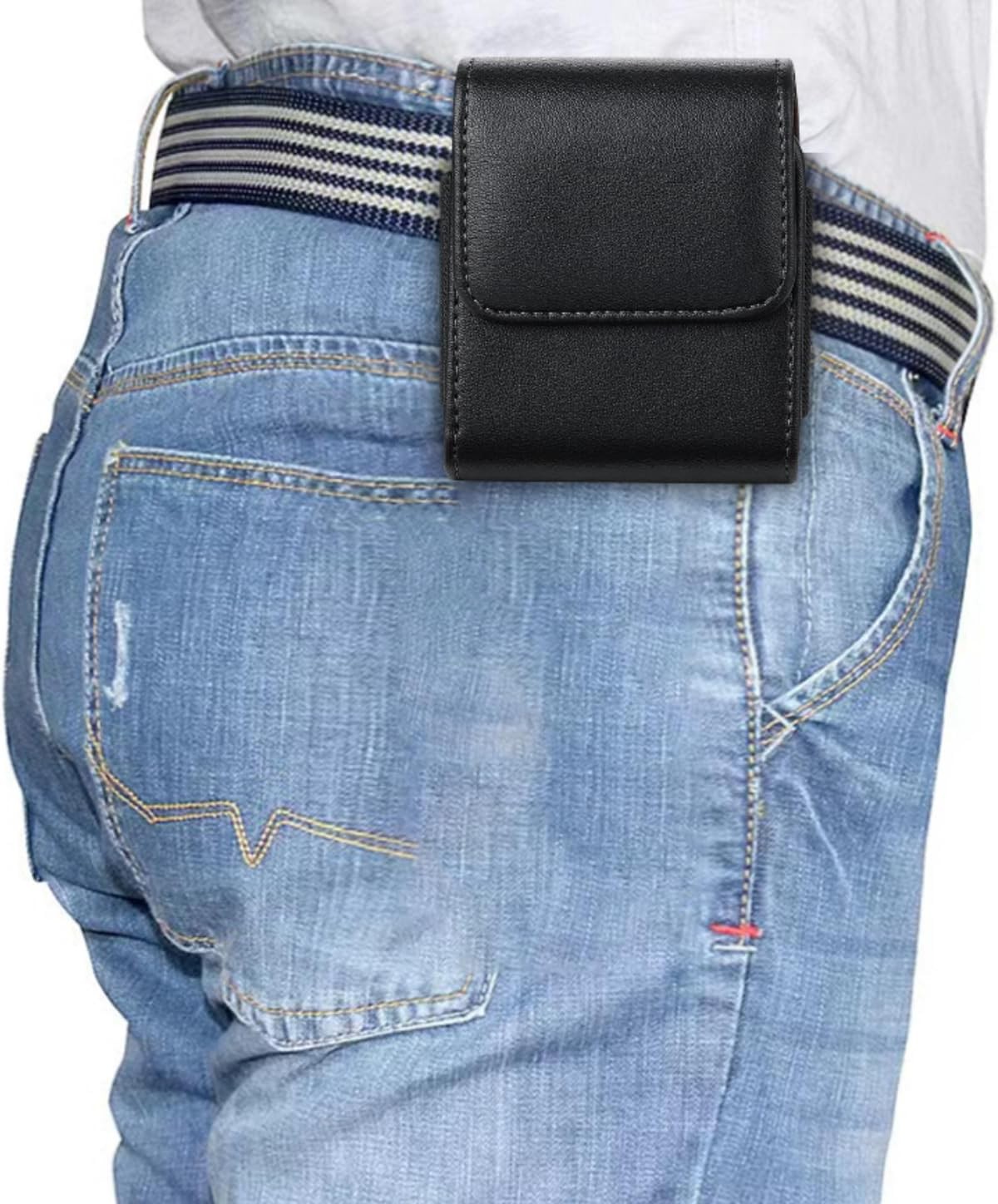 Flip Wallet Phone Case with Belt Holster for Alcatel Go FlipV, MyFlip, TCLFlip P