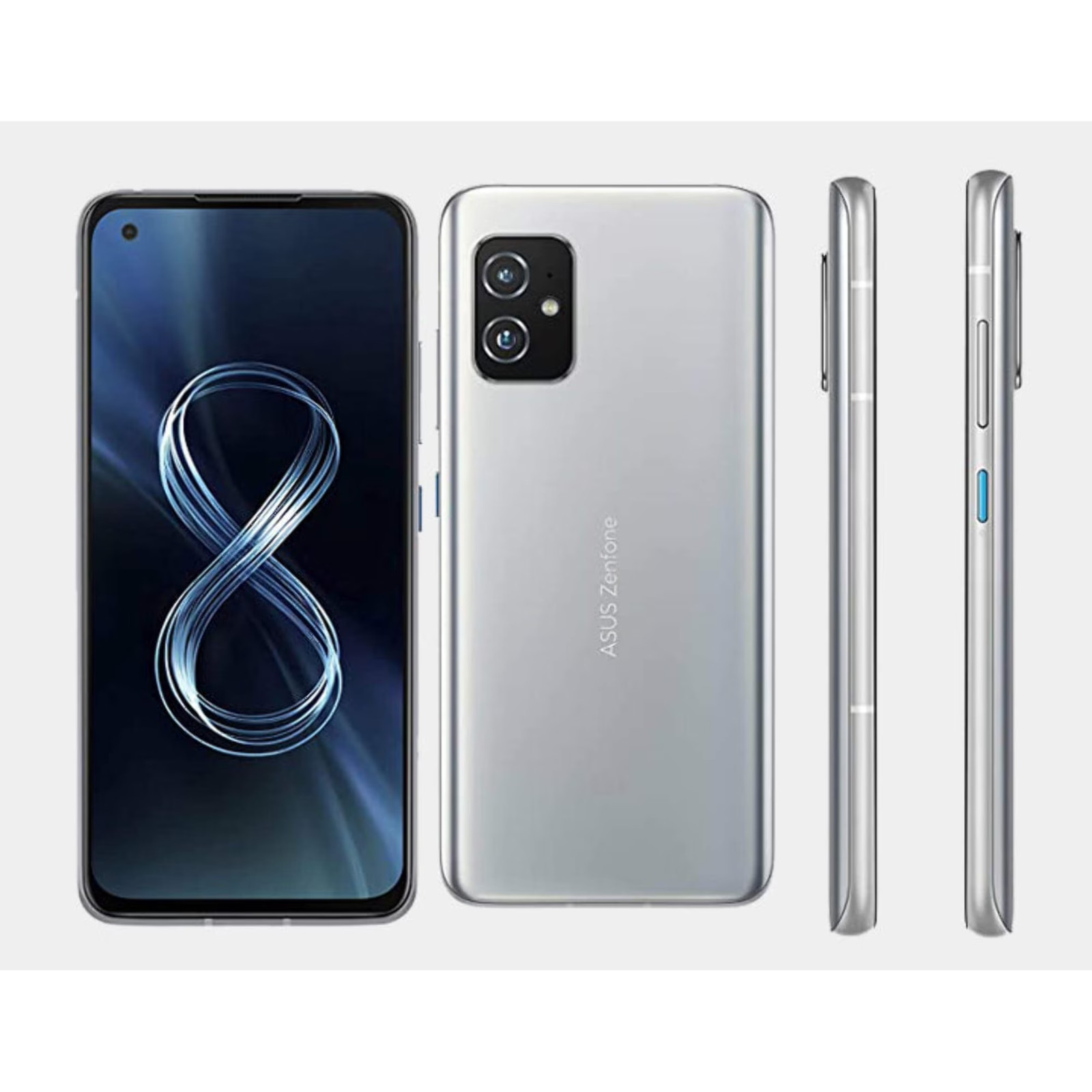 ASUS Zenfone 8 5.9″ ZS590KS Qualcomm 888 8G/16G 5G Dual-SIM Unlocked US Version.