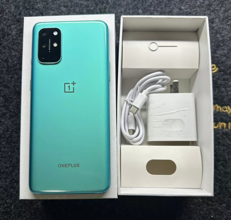 OnePlus 8T 5G Dual SIM8+128GB/12+256GB Storage-Green 4500mAh Unlocked-New Sealed