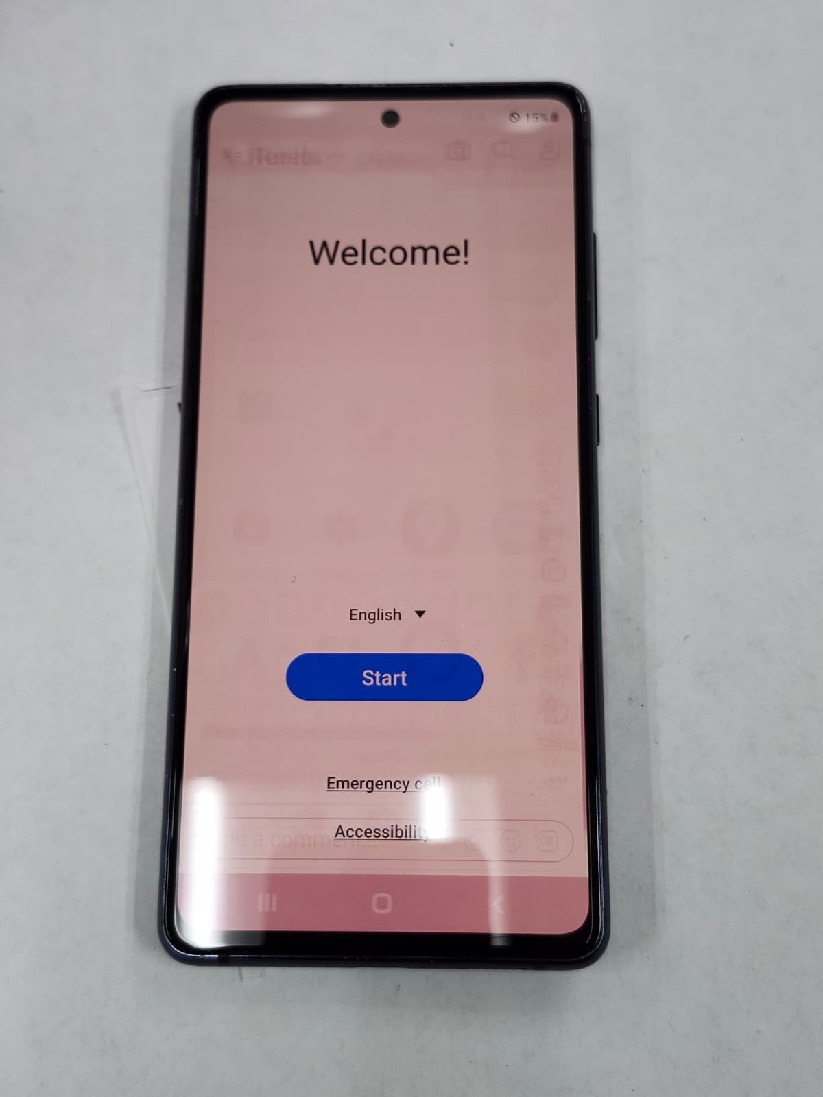 DEFECTIVE – Samsung Galaxy S20 FE 5G – 128GB Cloud Navy – GSM Unlocked – 11659