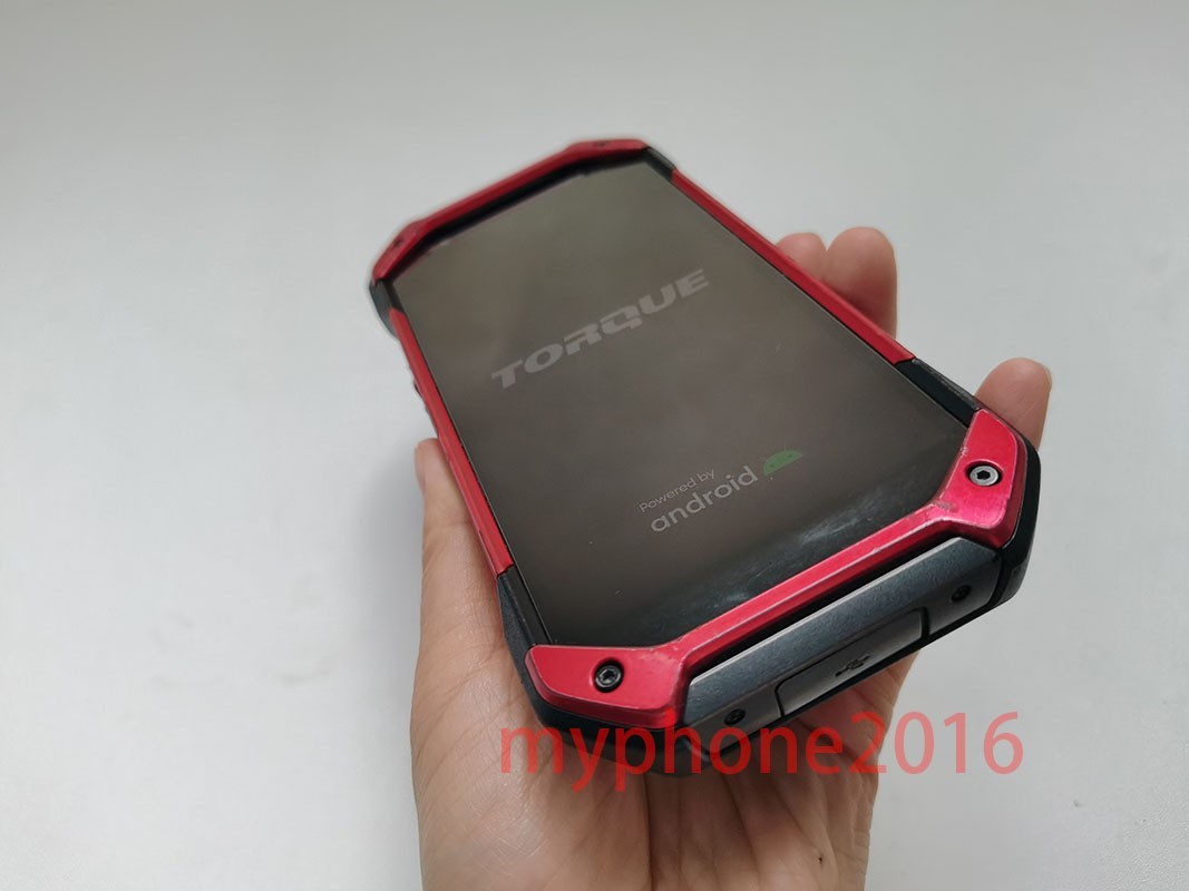 Kyocera Torque 5G KYG01 Unlocked Android Smartphone Unlocked Red Tested
