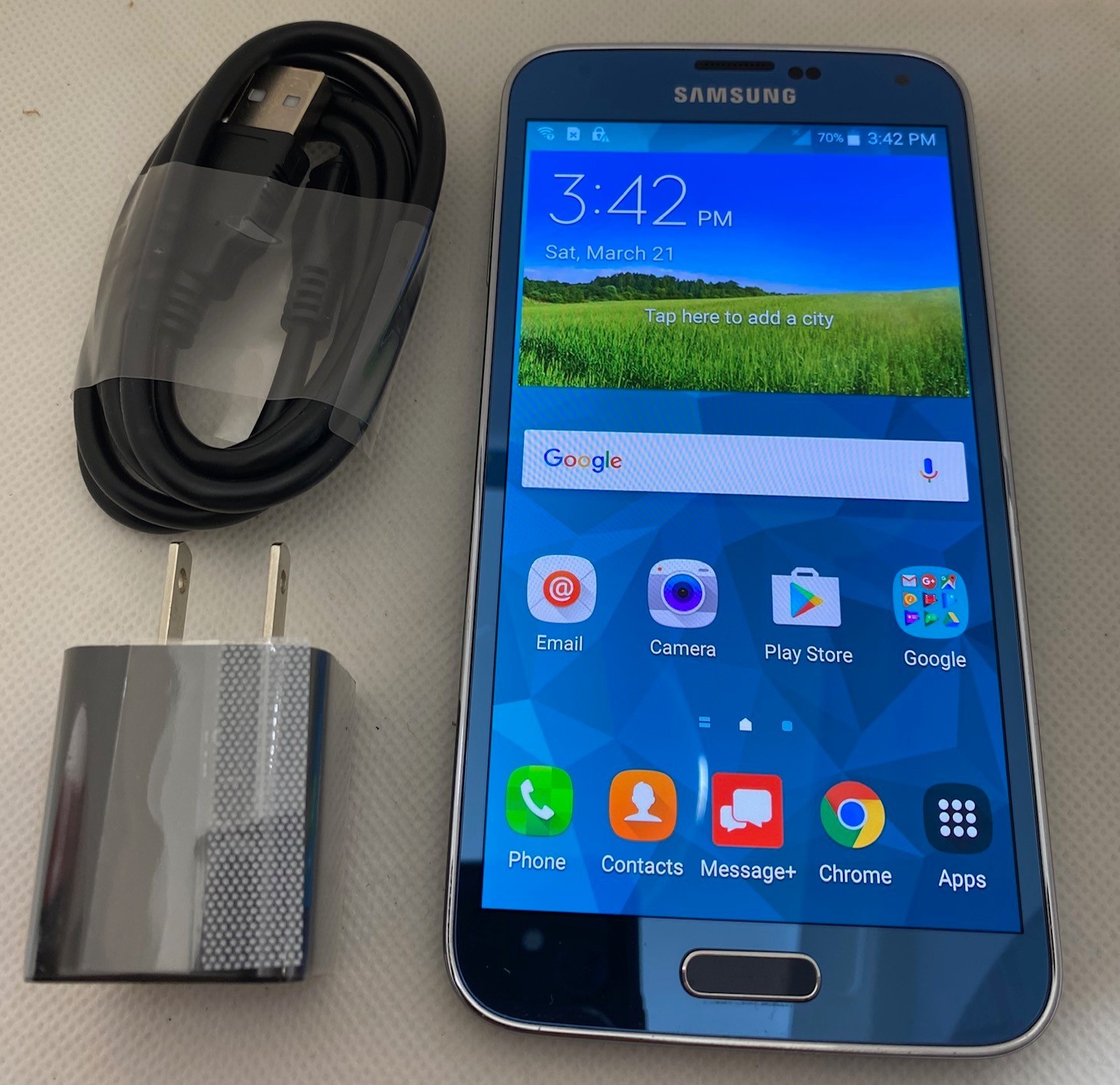Samsung Galaxy S5 SM-G900v 16GB Verizon / GSM (Fully Unlocked)-used