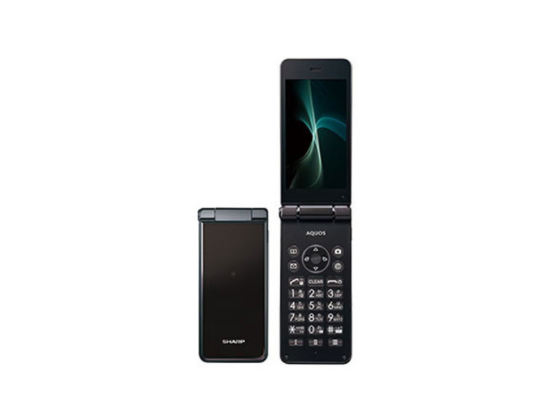SHARP AQUOS KEITAI BLACK SH-N01 Android Flip Phone SIM Unlocked 601SH JAPAN