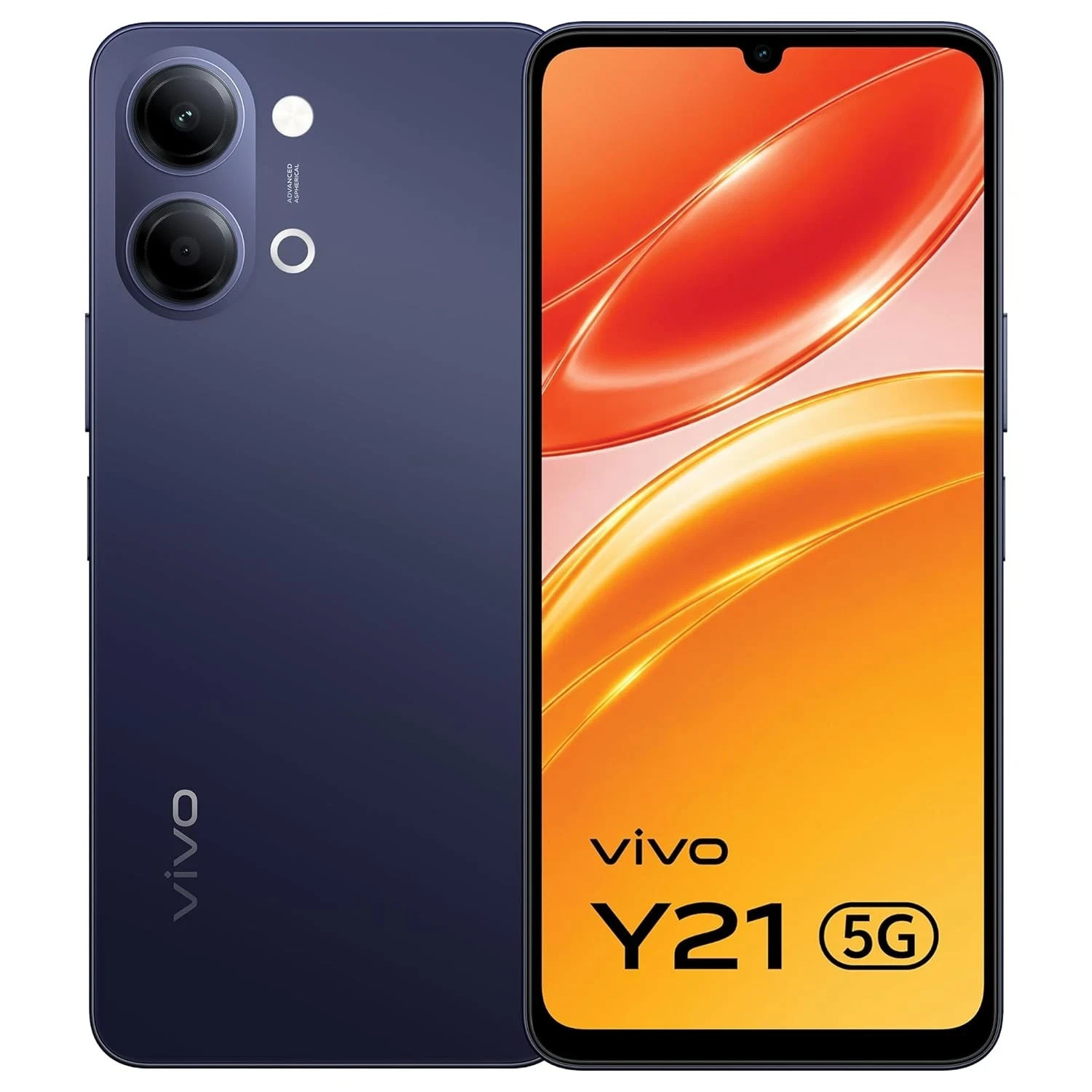 vivo Y21 5G (Blue, 8GB RAM, 128GB Storage) Dimensity 6300 Global Version.
