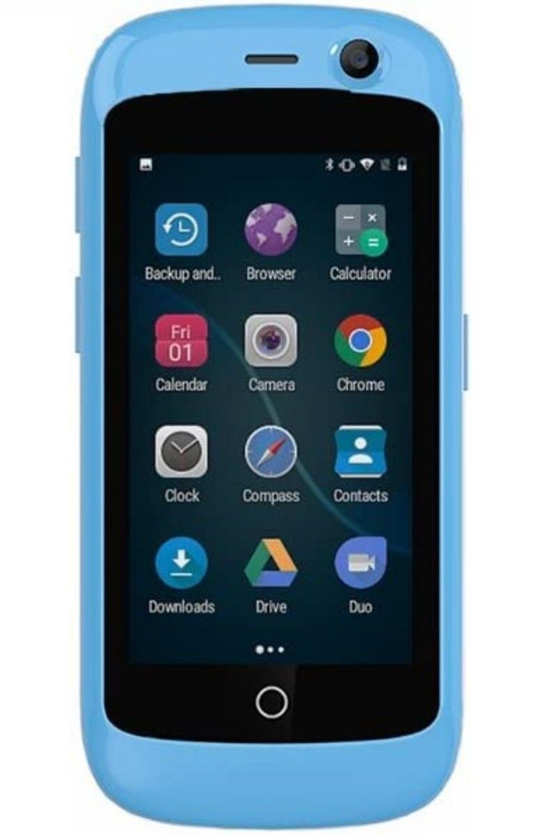 Jelly Pro Sky Blue Unihertz 4GLTE SIM Free Dual SIM 2GB RAM 16GB ROM Android 7.0