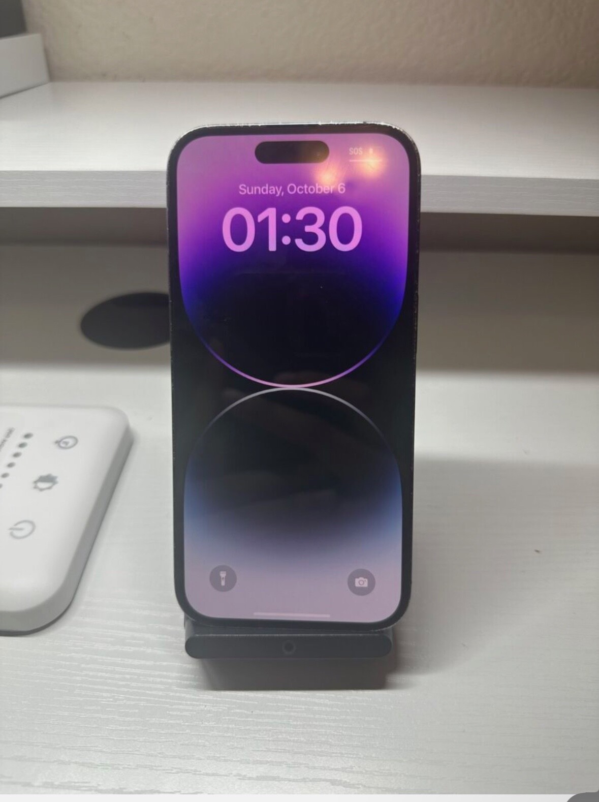 Pre owned iPhone 14 Pro (Unlocked) Deep purple with TikTok and CapCut