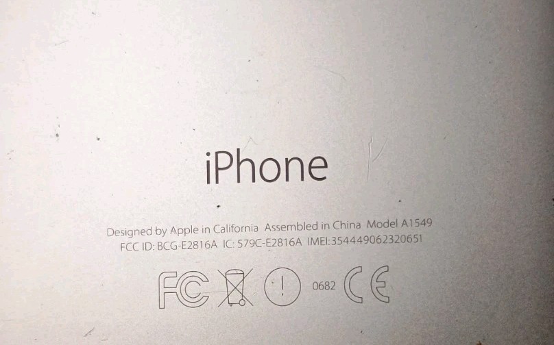 Apple iPhone Lot Parts Or Repair Model #’s A1549, A1349, A1387, A1456, A1633