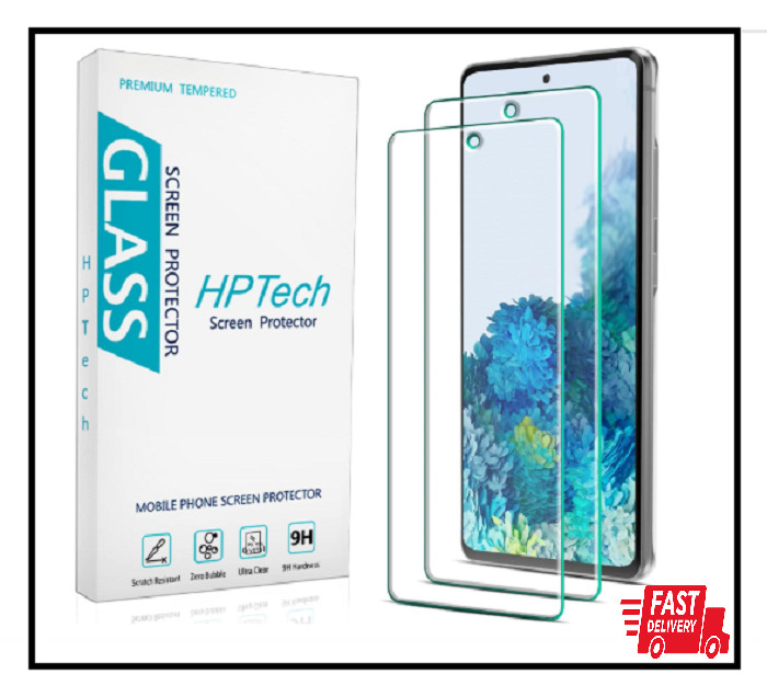 Samsung Galaxy S20 FE 5G Screen Protector Tempered Glass Bubble Free 2Pack Saver