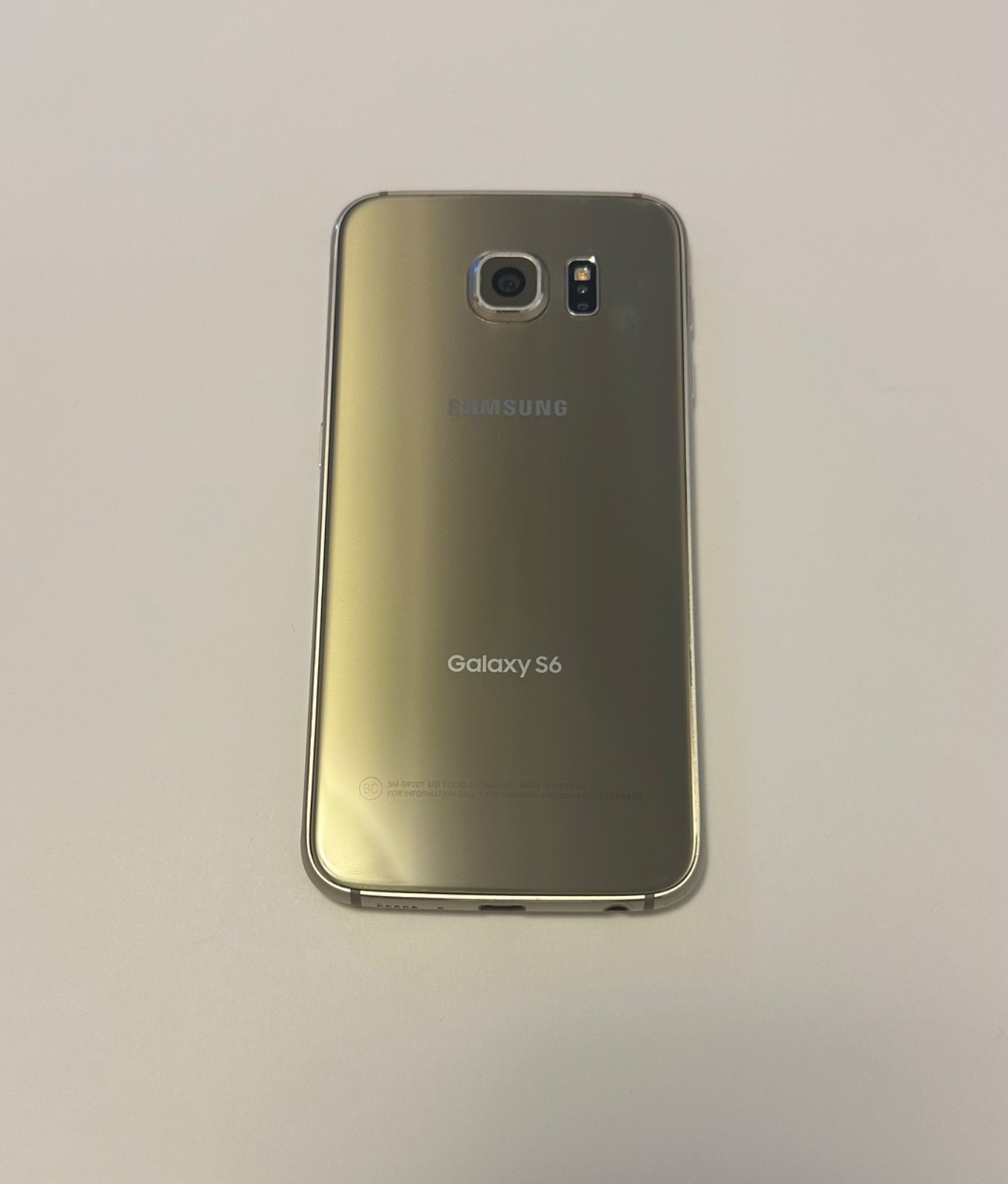 Samsung Galaxy S6 G920 32GB 64G ALL COLOR Unlocked AT&T T-mobile SmartPhone GOOD