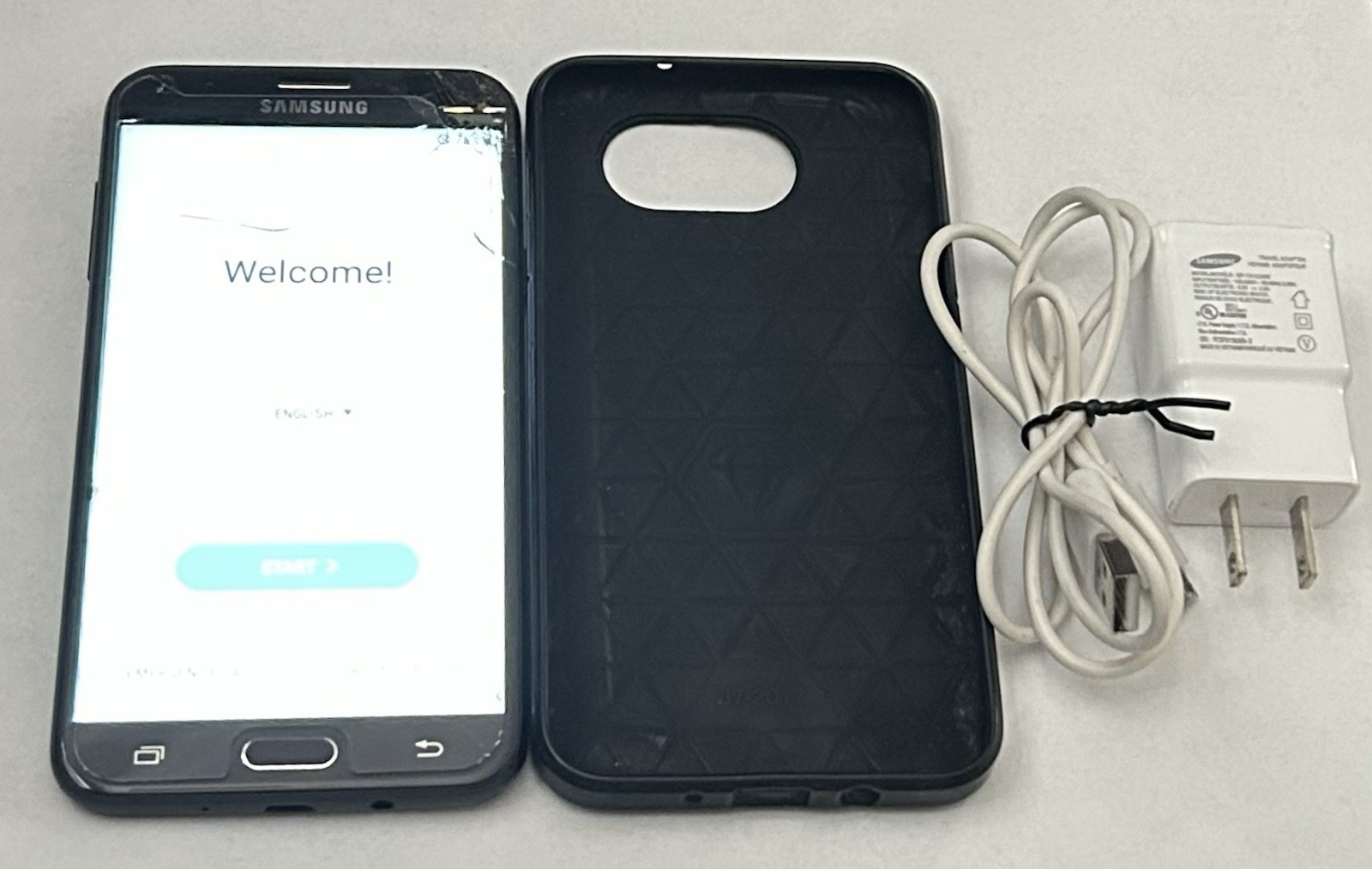 Samsung Galaxy J7 Black 16GB SM-J727A-AT&T (read) 👇
