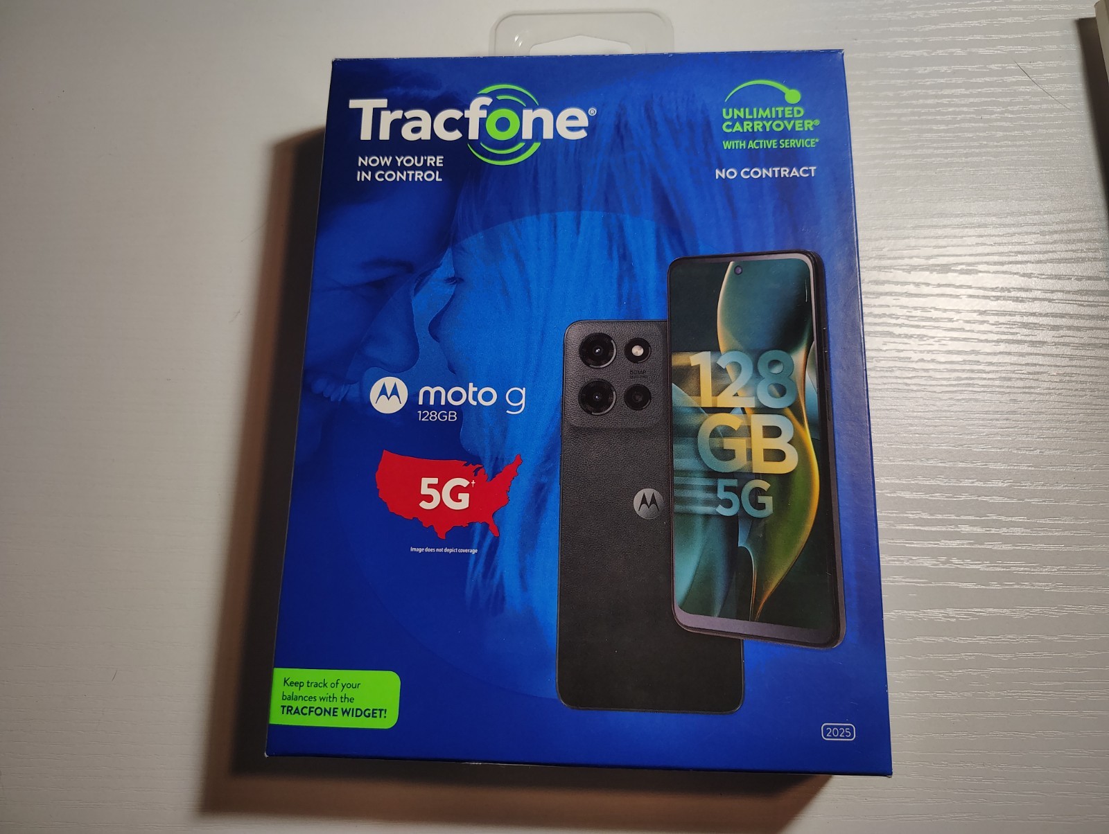 Motorola g 128gb 2025 (xt2513v) Tracfone locked