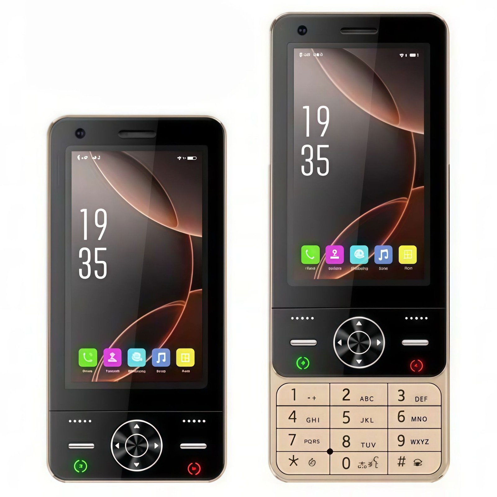 Unlocked 4G LTE 3.0″ Touch Screen Android Slider Smartphone Dual SIM 2GB+16GB