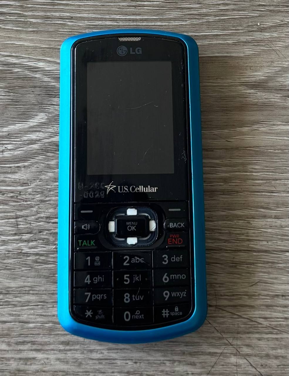 LG UX265 U.S. Cellular Slider Phone QWERTY For Parts Or Repair AS-IS