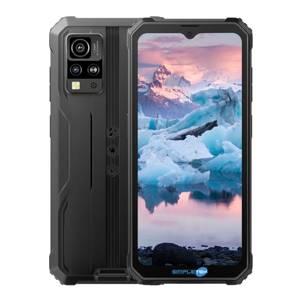 Blackview Rugged Ip68 Bv4800 Pro 12gb+128gb 6.56″ HD+ 120hz Cell Phone_