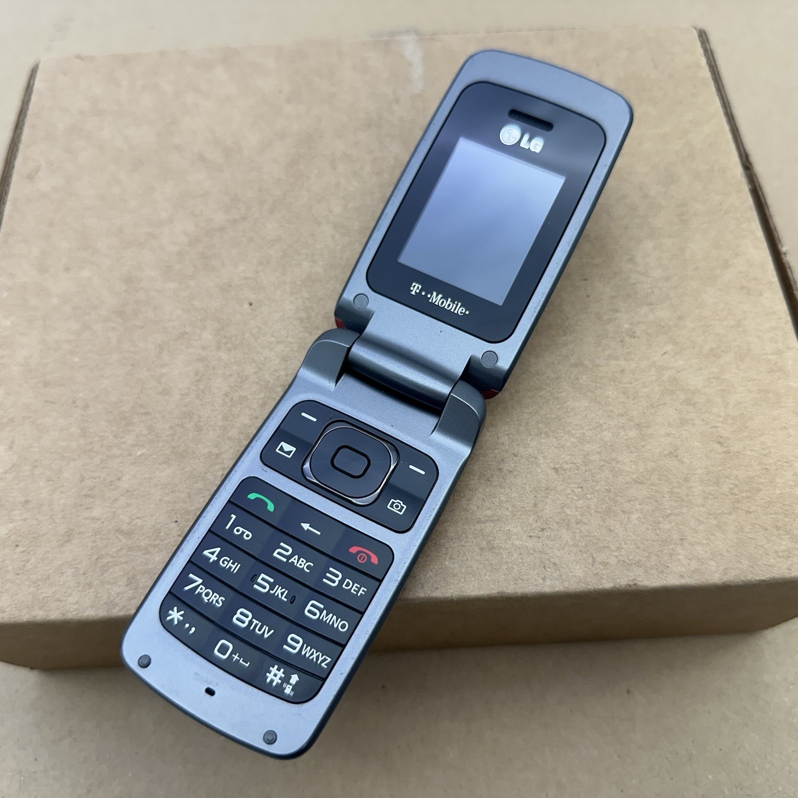 LG GS170 – Red (T-Mobile) Cellular Flip Phone – Used – Untested
