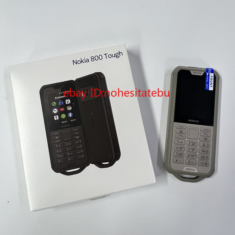 Nokia 800 Tough 4G LTE Unlocked GPS WIFI Original 2.0MP Camera Mobile Phone