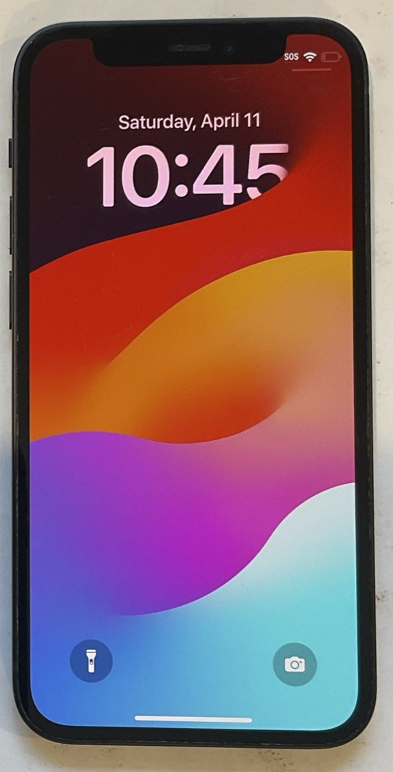TESTED USED BLACK GSM UNLOCKED iPhone 12 MINI, 64GB A2176 MG603LL/A iOS 17.5.1