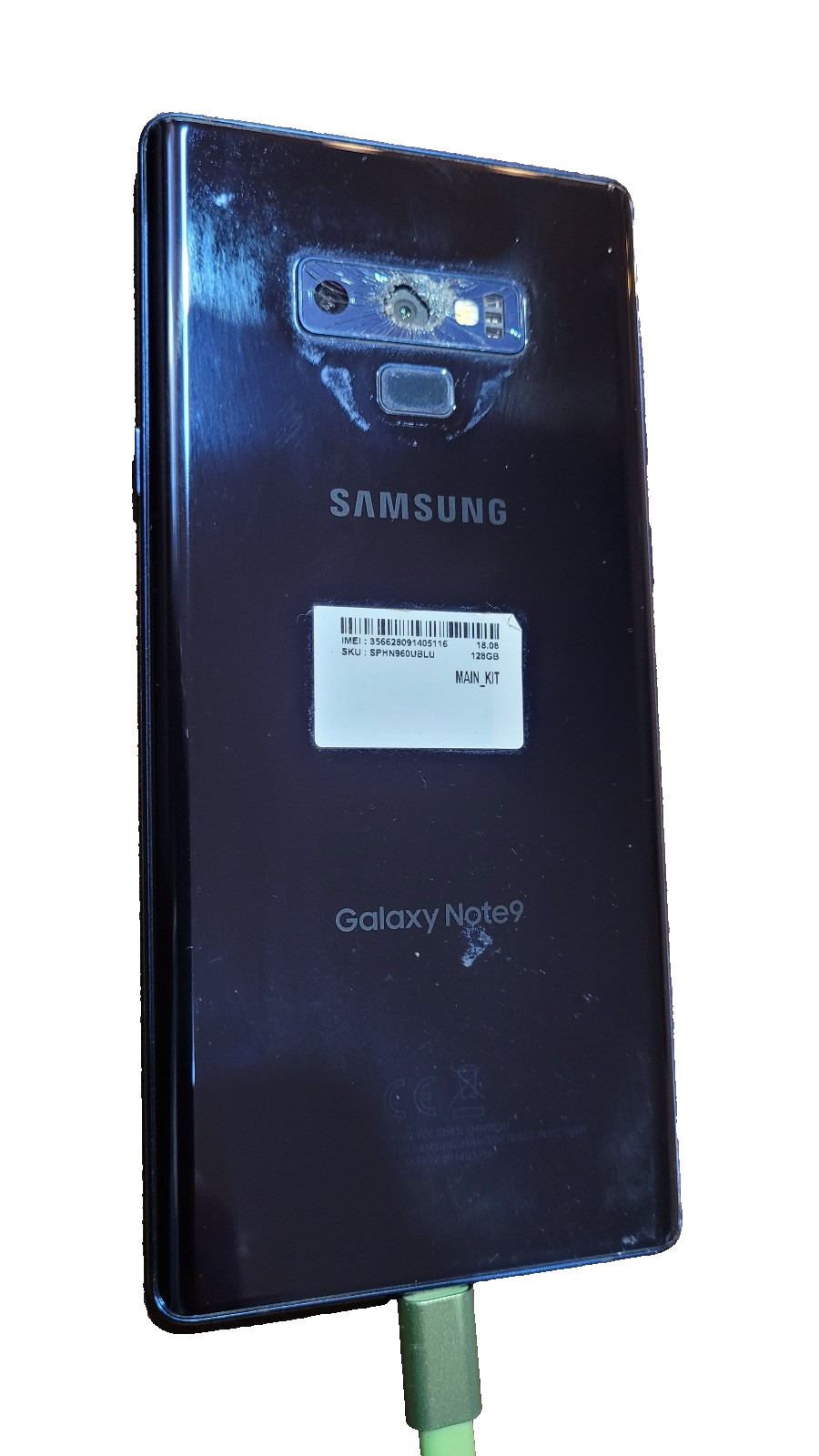 Samsung Galaxy Note 9 128GB SM-N960U GSM /CDMA Screen Burn – For Parts/Repair