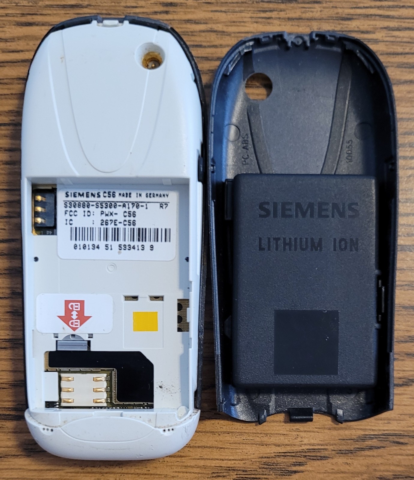 Siemens C56 – Gray and Silver ( Rodgers / AT&T ) Very Rare Cellular Phone