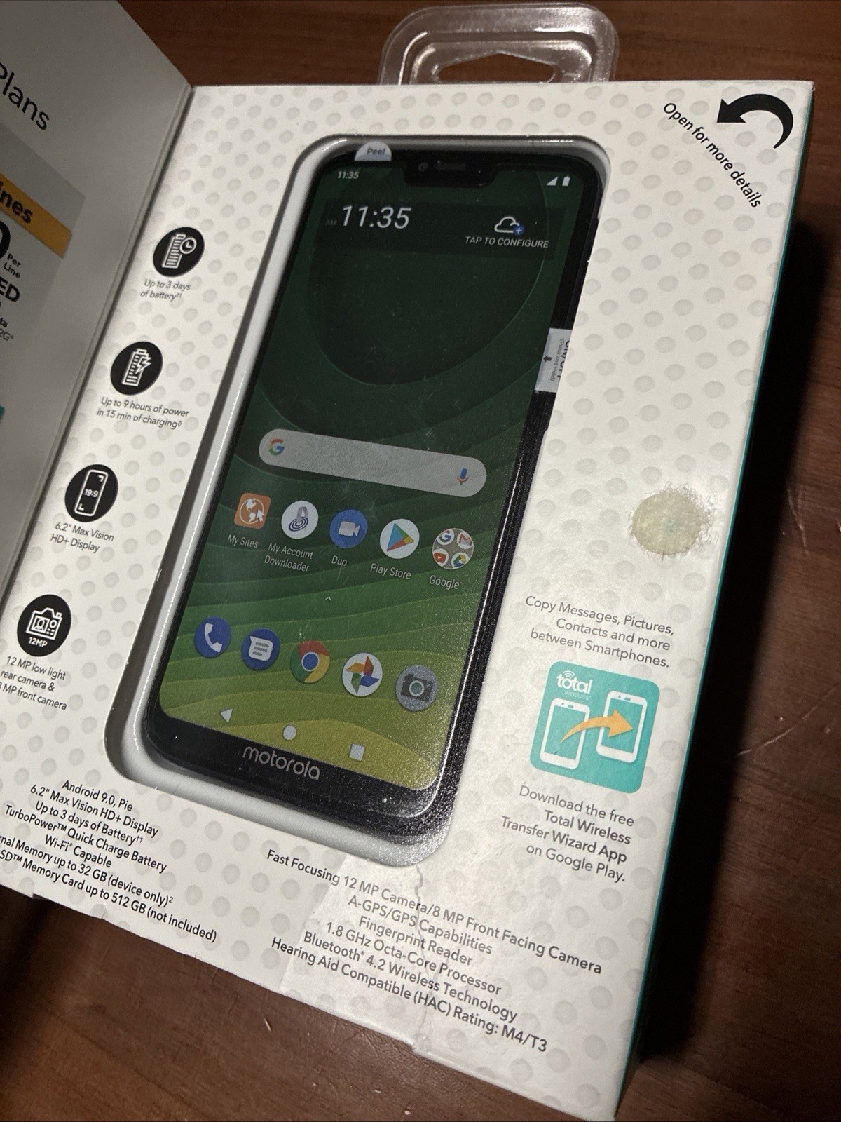 Total Wireless Moto g7 Optimo Max