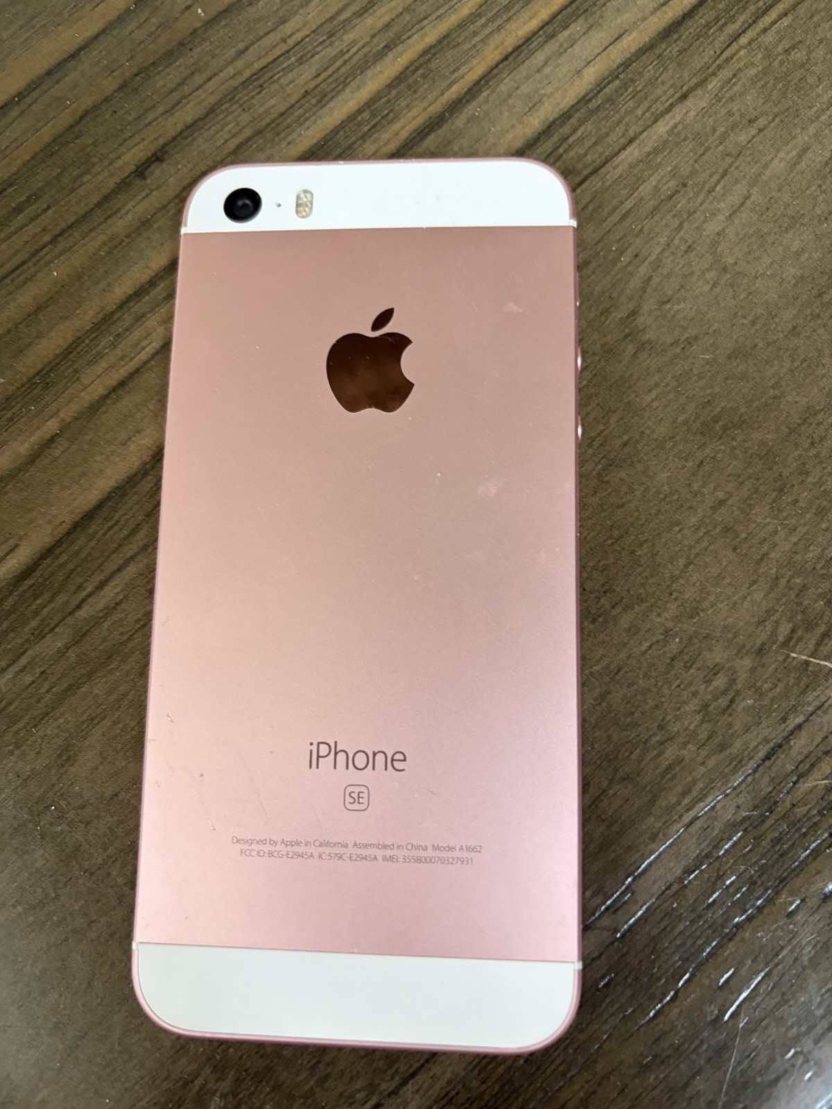 iphone se 1st generation rose gold