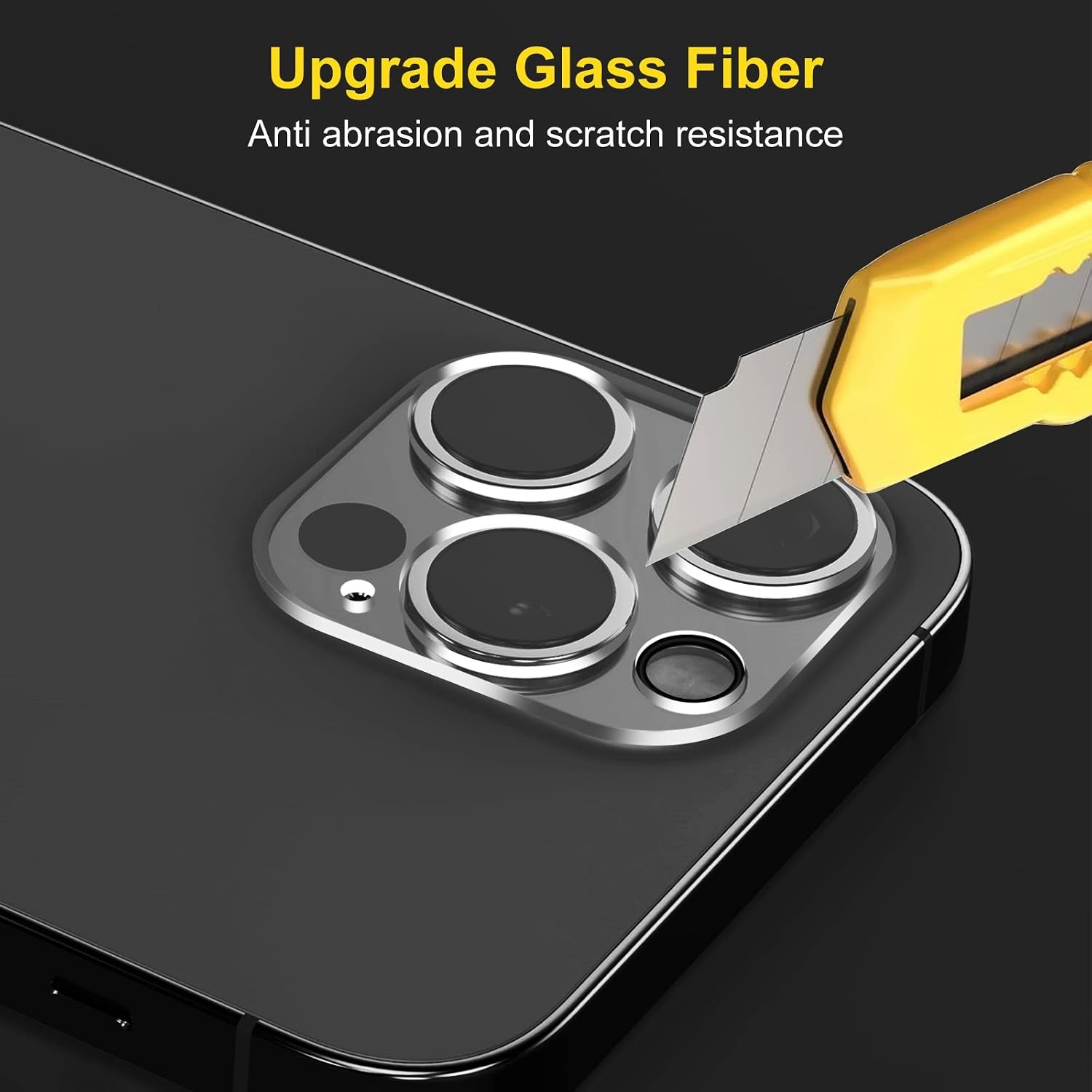 3 Pack Camera Lens Protector for iPhone 14 Pro 6.1″ & Pro Max 6.7″