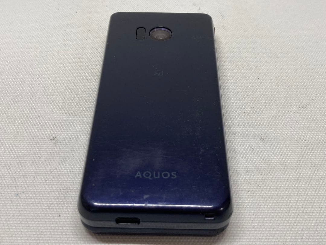 SHARP AQUOS SH-01J Unlocked Sim Free Android Flip Phone Keitai Black Japan Used