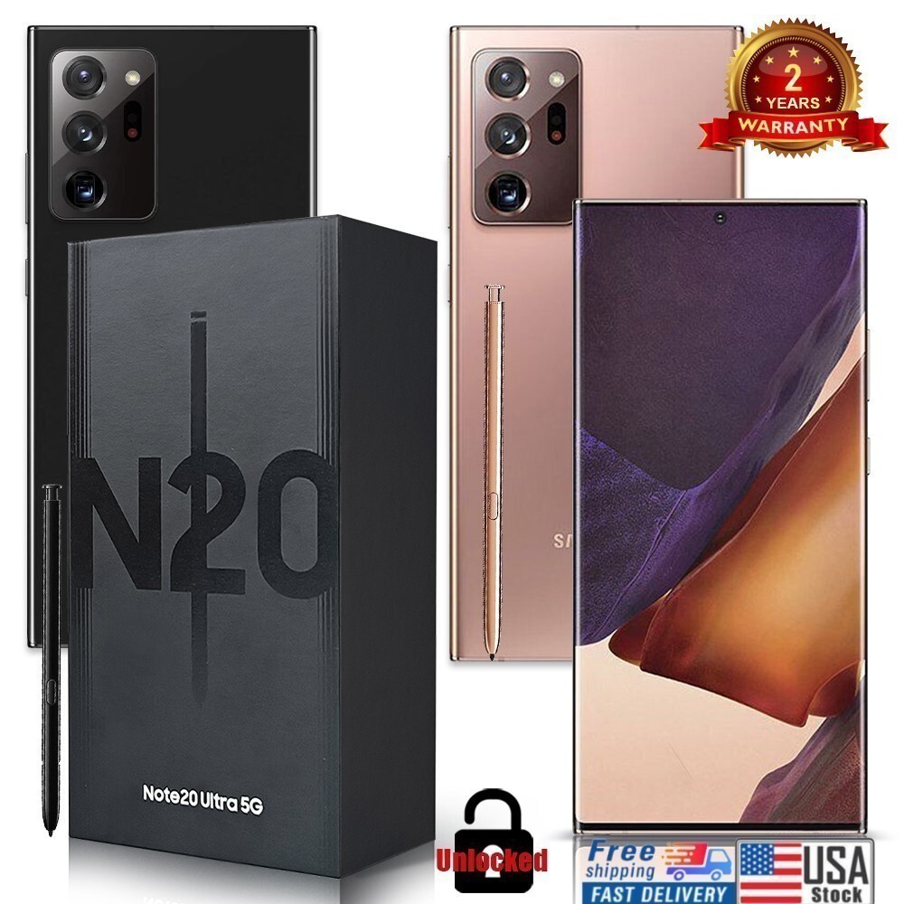 🔥NEW Sealed🔥 Samsung Galaxy Note20 Ultra 128GB Factory Unlocked US Stock✨