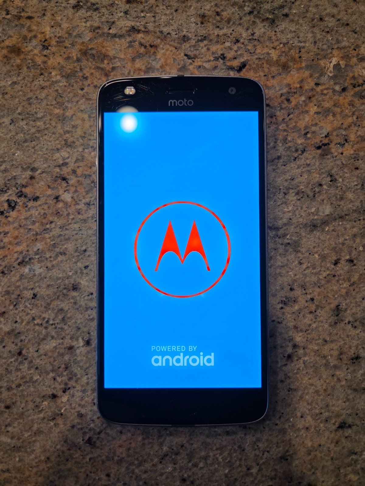 Motorola Moto Z2 Play 32GB (XT1710) Lunar Gray GSM #111 Fair condition Fast Ship