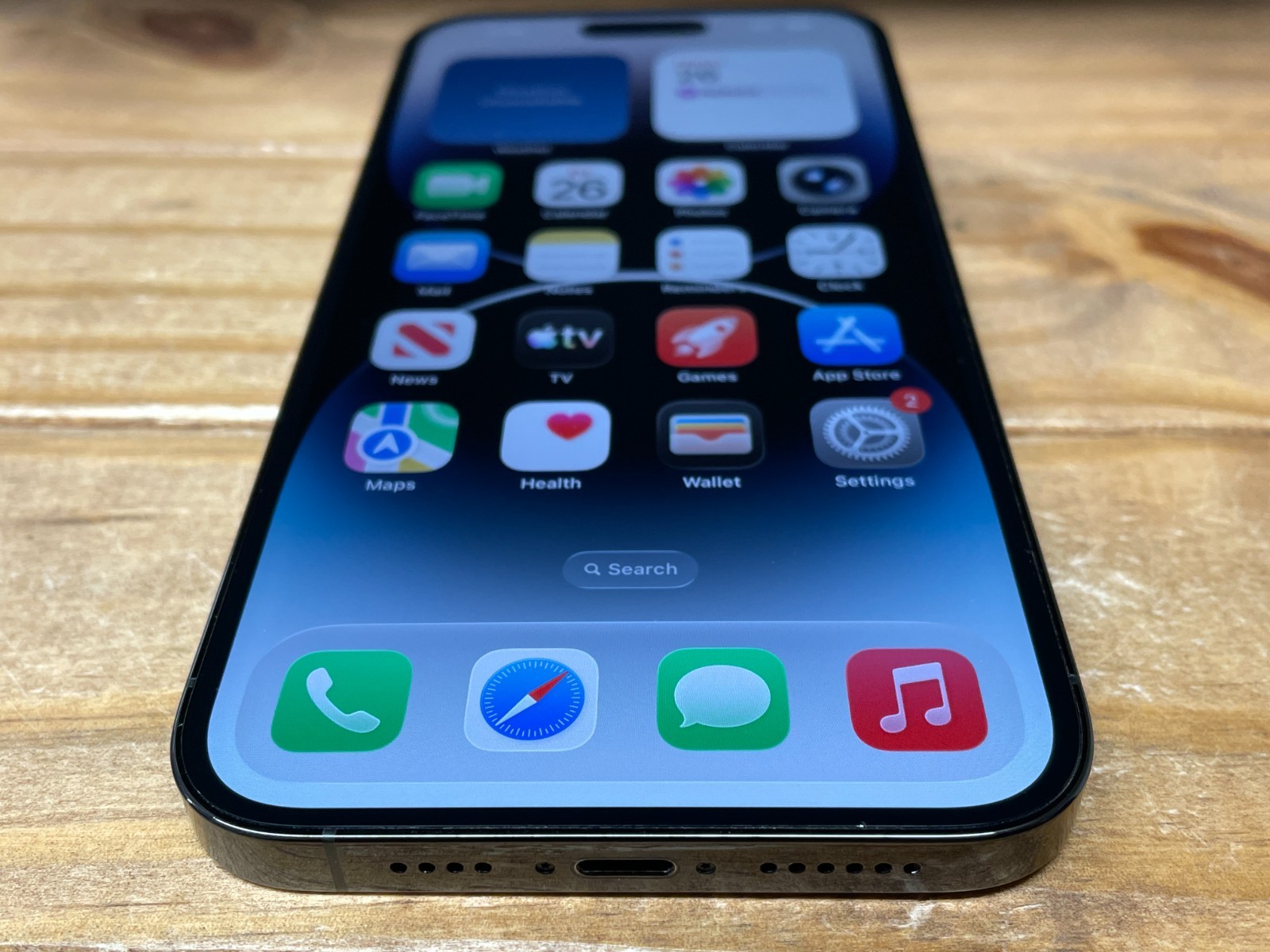 Apple iPhone 14 Pro Max – 256 GB – Black (Unlocked) A2651 – Works – 81% Bat.