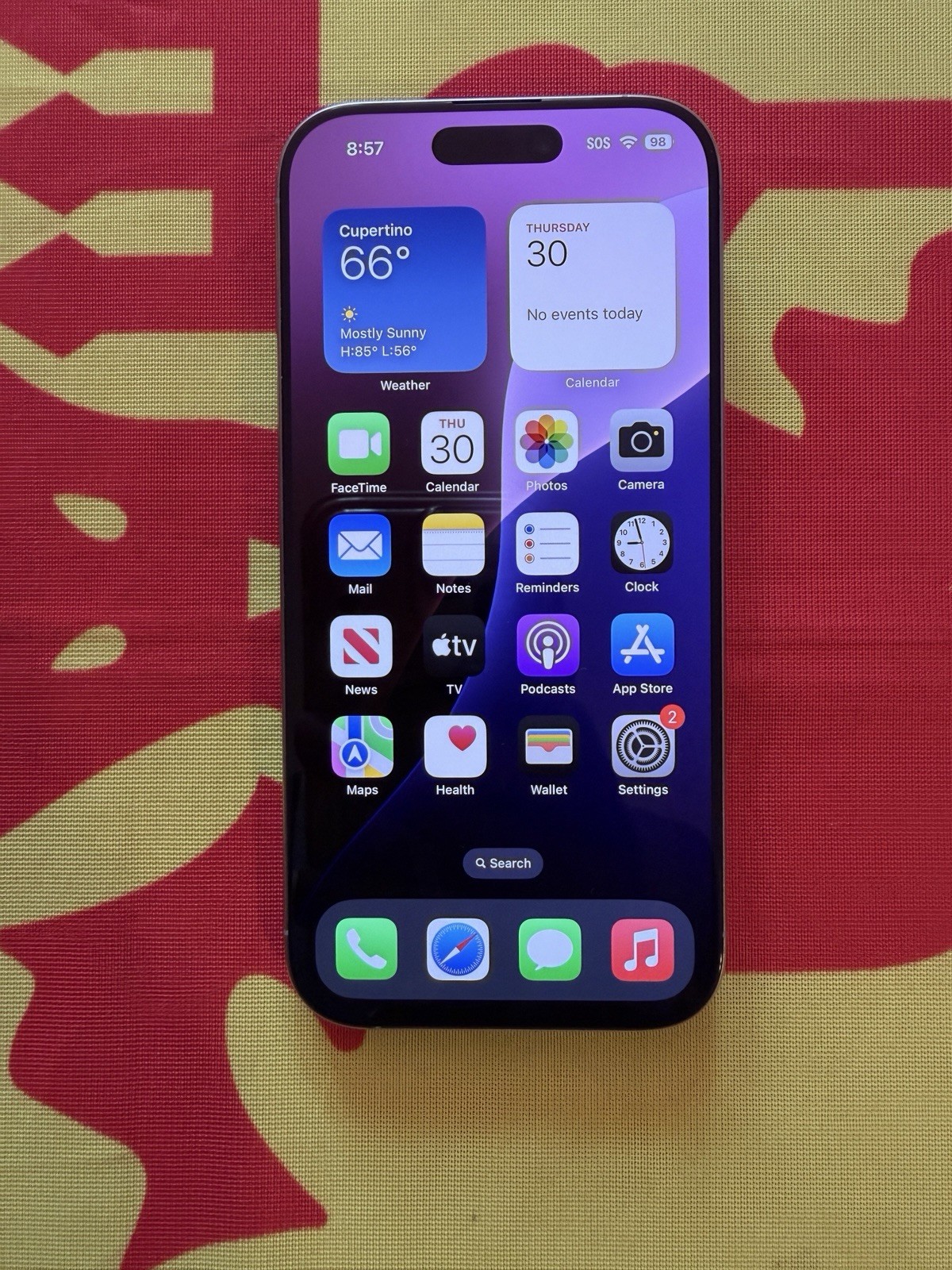 Apple iPhone 16 Pro Natural Titanium 128GB Verizon Unlocked BH🔋🔋100%