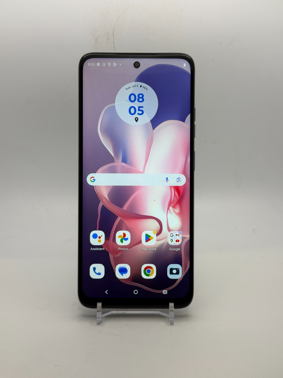 Motorola Moto G Power 5G 2024 – Black – 128GB – Cricket – Good – Refurbished