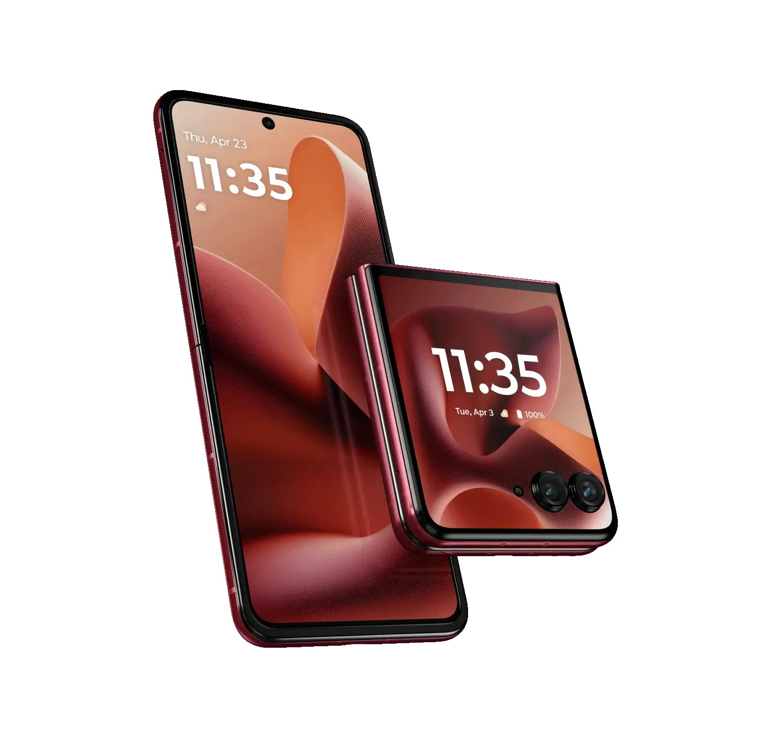 New – Moto Razr Ultra 2025 5G XT2551-1 (1 TB STORAGE) (Unlocked) – Rio Red