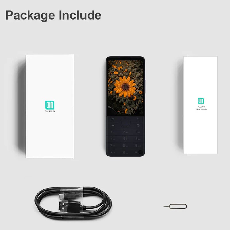 Unlock QIN F22 PRO 4G LTE MINI Android 12 Smartphone Phone Keypad Compact Mobile