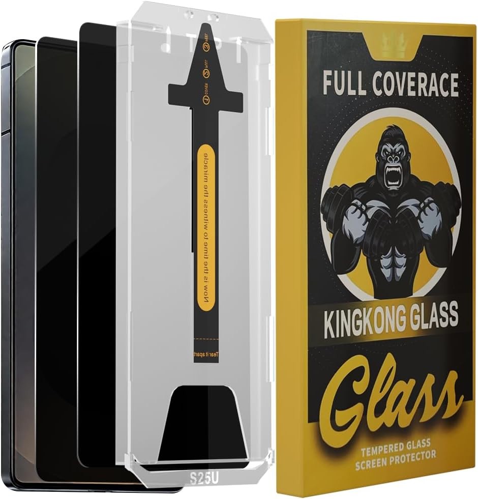 2-Pack Tempered Glass Screen Protectors with Dust-Free Kit for Samsung Galaxy S2