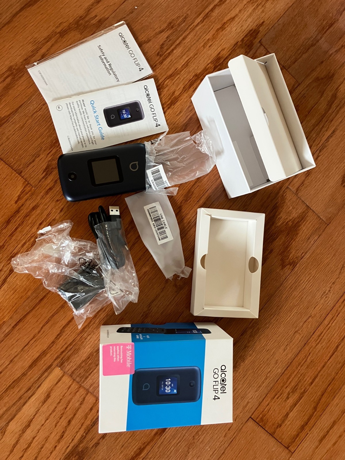 Alcatel SMARTFLIP – 4 GB – Dark Blue (T-Mobile) for easy senior use