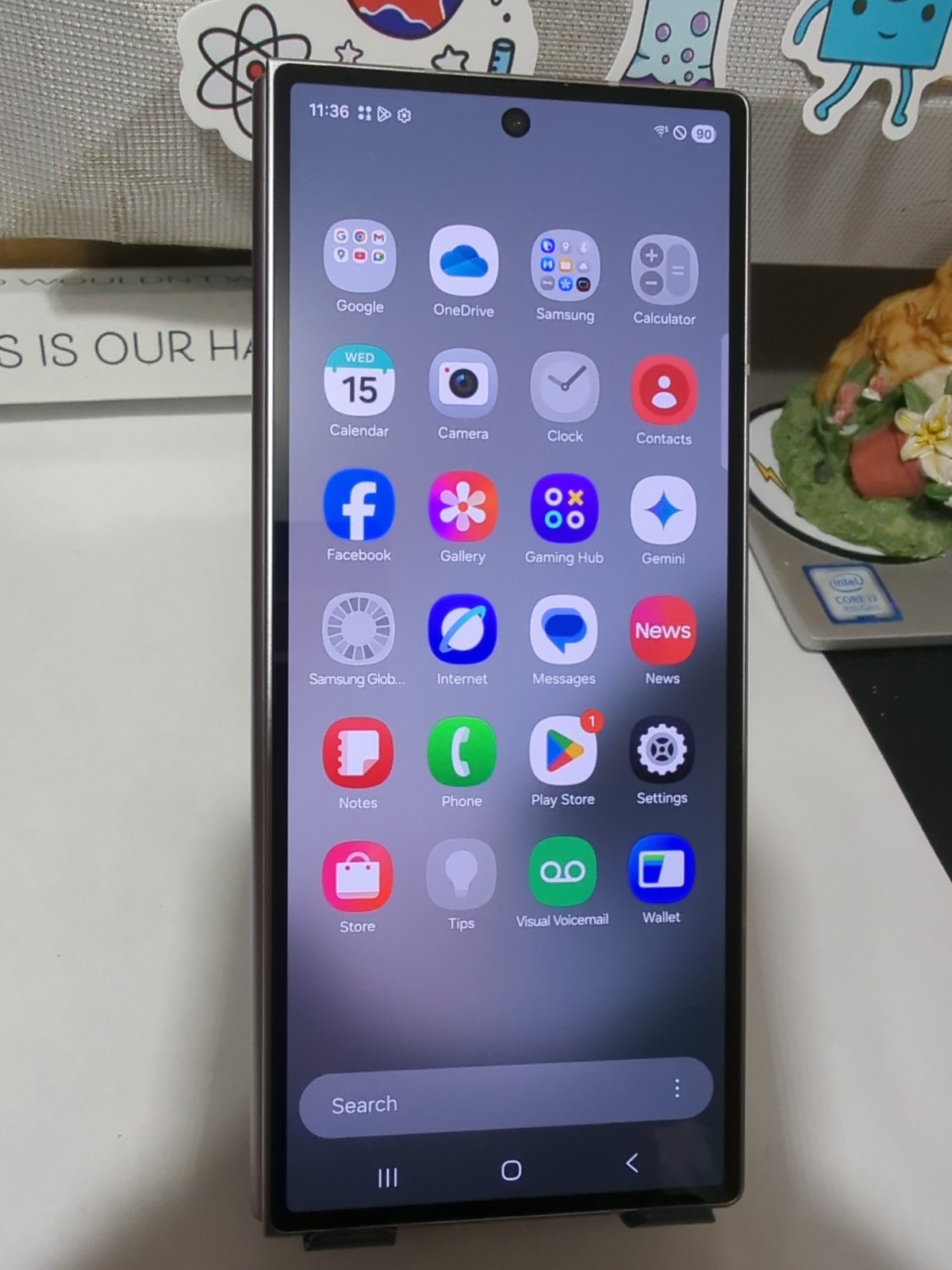 ⚠️READ⚠️ Samsung Galaxy Z Fold6 256GB silver, Factory Unlocked, SM-F956U1, #6119