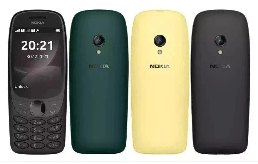 Original Nokia 6310 (2021) Cellphone 1150mAh T9 Keypad Micro-SD Slot FM Radio
