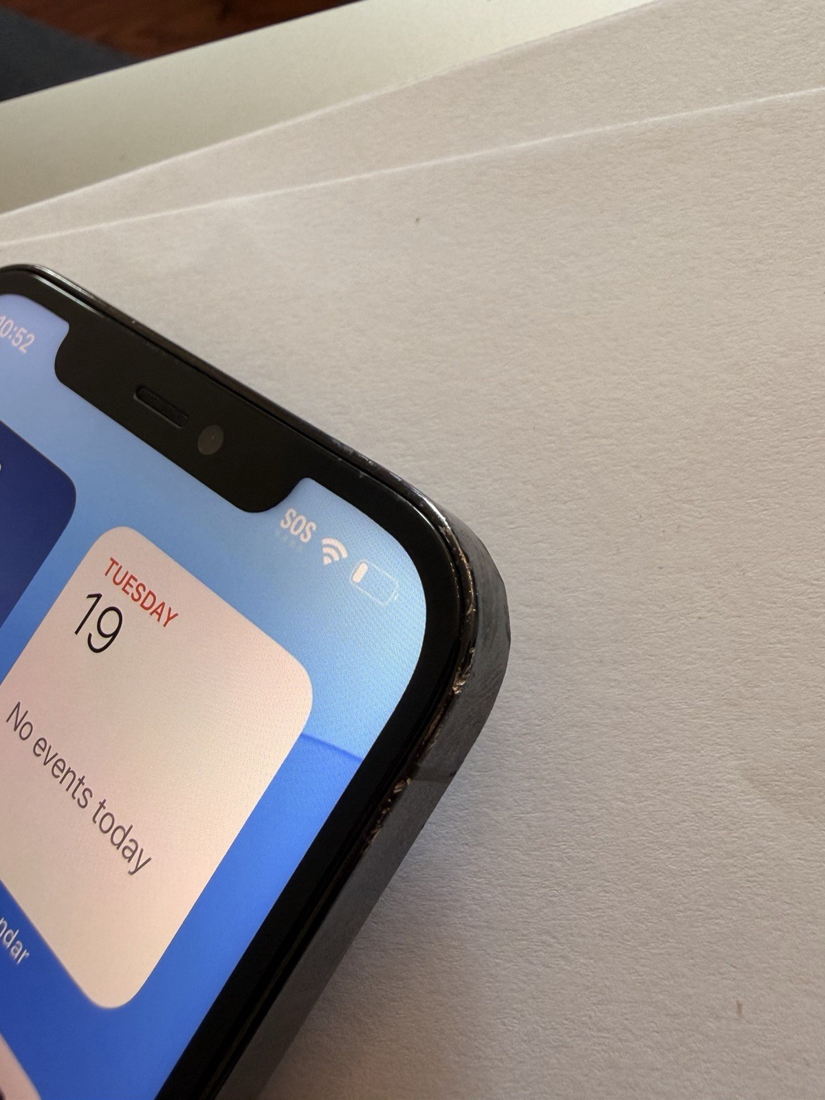 Apple iPhone 12 Pro Max – 256 GB – Pacific Blue (Unlocked) A2342 – Fair (read)