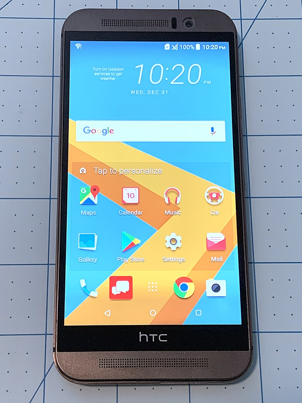 HTC One M9 32GB Dark Gray Verizon Android Quad Core Smartphone Tested HTC6535LVW