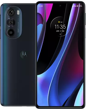 Motorola Moto Edge+ 5G UW (2022) Verizon Only 128GB Cosmos Blue B Medium Burn