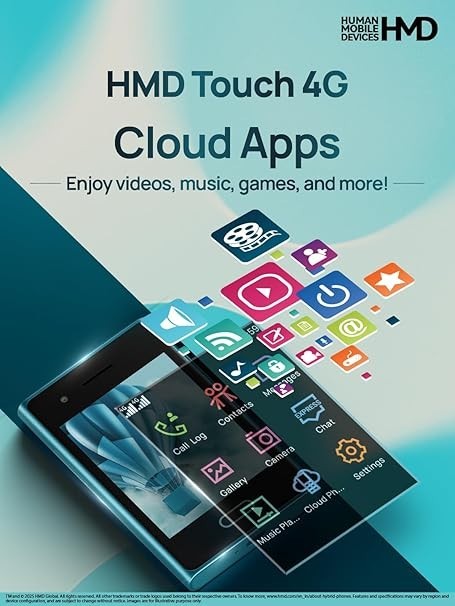 HMD Touch 4G | World’s First Hybrid Phone | S30+ Touch 64MB RAM 128MB Storage