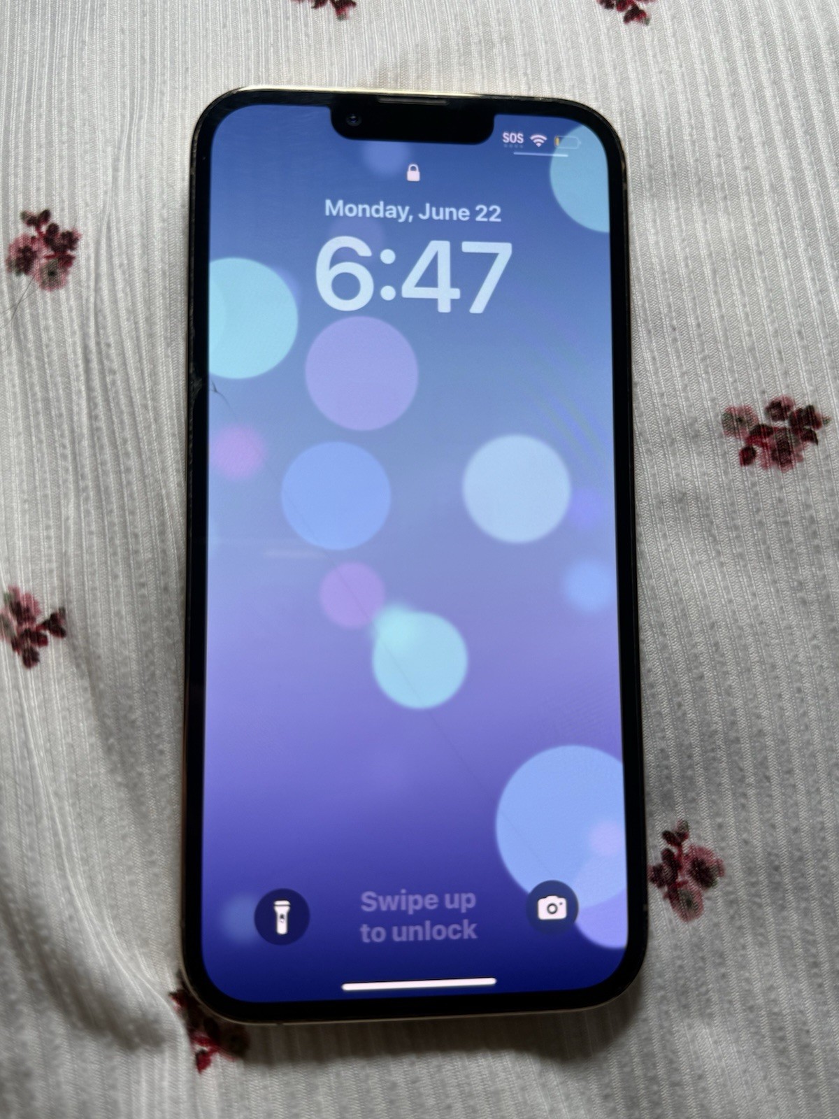 Apple iPhone 13 Pro White iOS Smartphone(unlocked), 48MP Camera, Slate Style