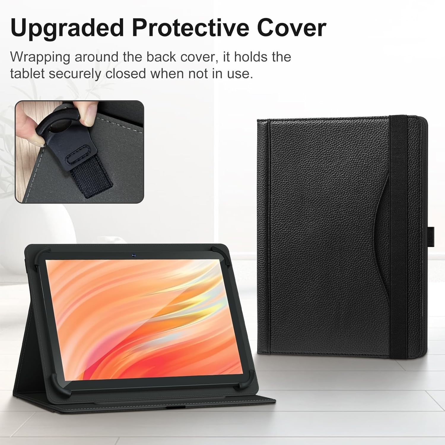 For Microsoft Surface Duo 2020 Case, Durable Faux Leather Case,Polycarbonate