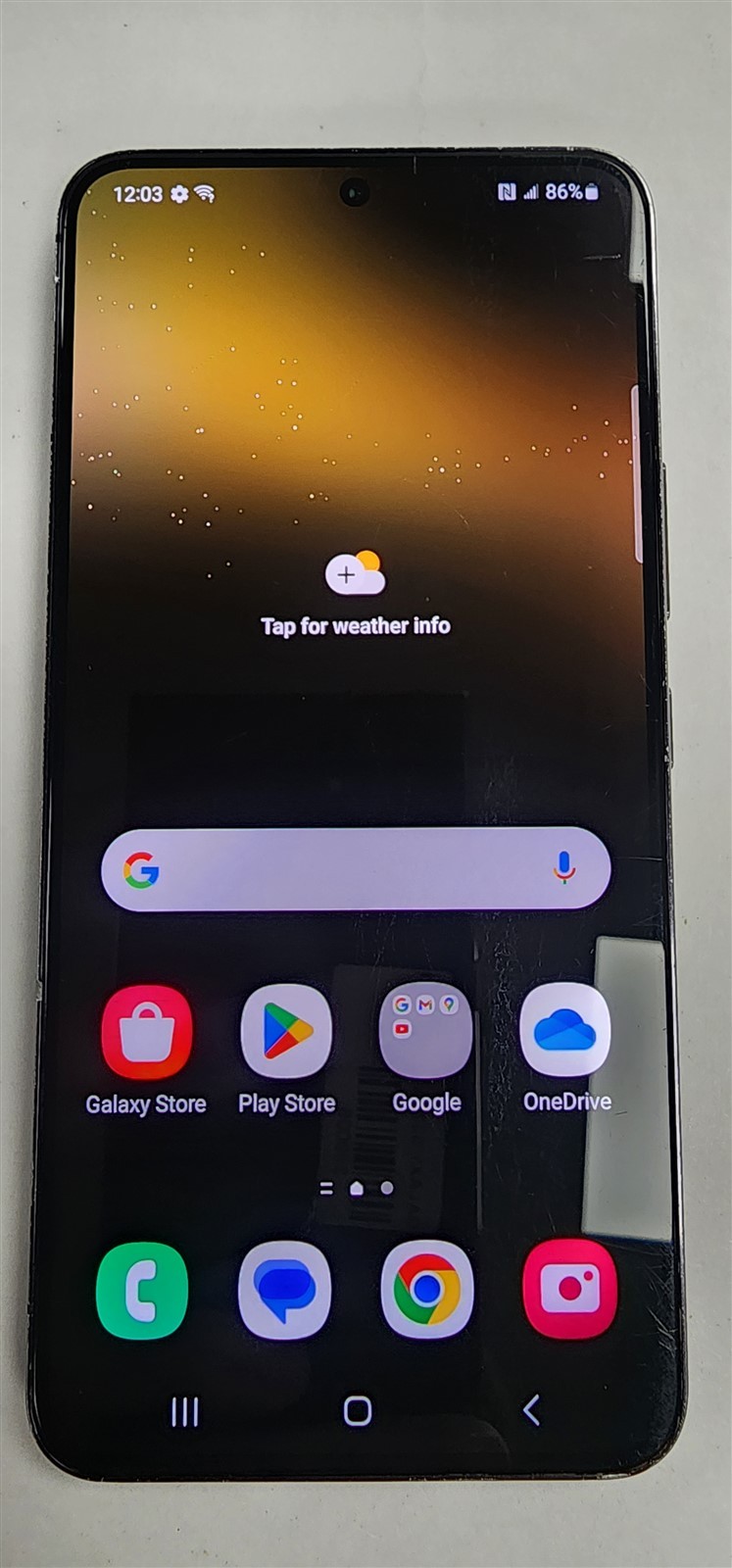Samsung Galaxy S22 5G 256GB Black SM-S901U (Unlocked) -GSM World Phone- CF0121