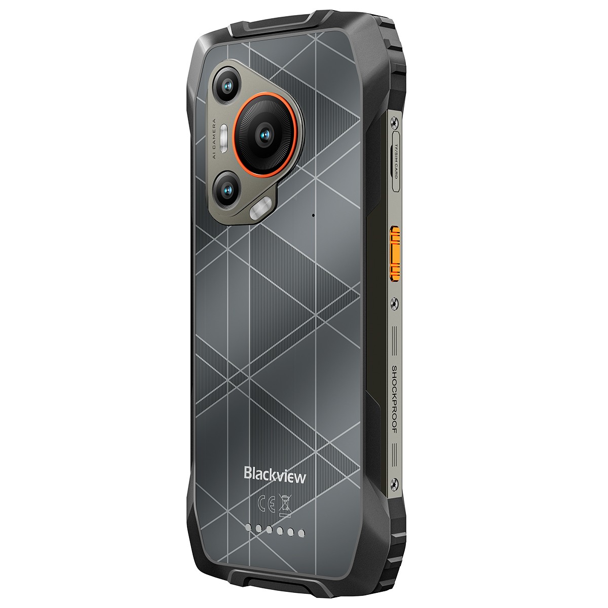 Blackview BL7000 AI 5G Rugged Smartphone 24GB+256GB 6.78″ 120Hz Android 15 NFC
