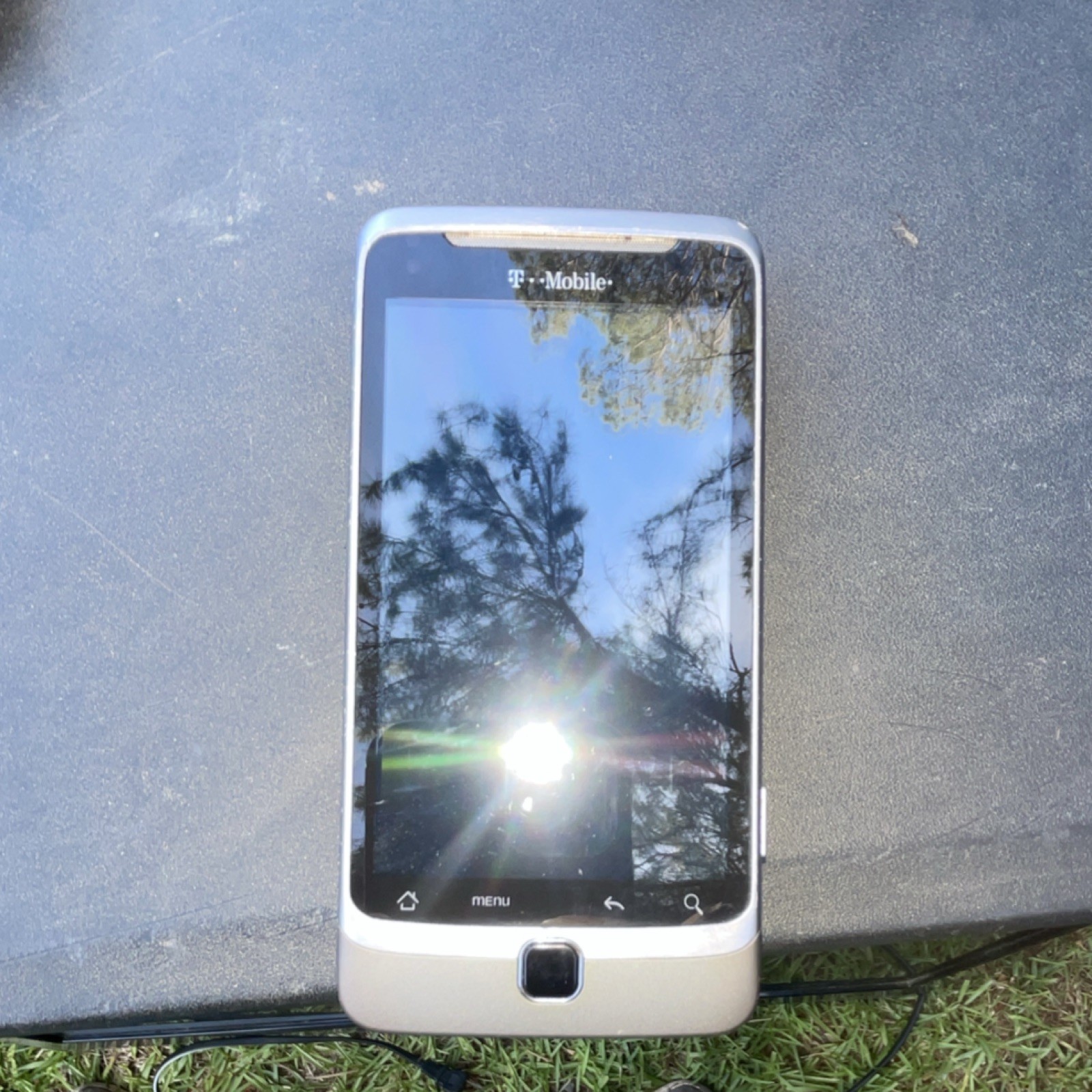 HTC T-Mobile Slider Smartphone Gray Slide-Out QWERTY Keyboard