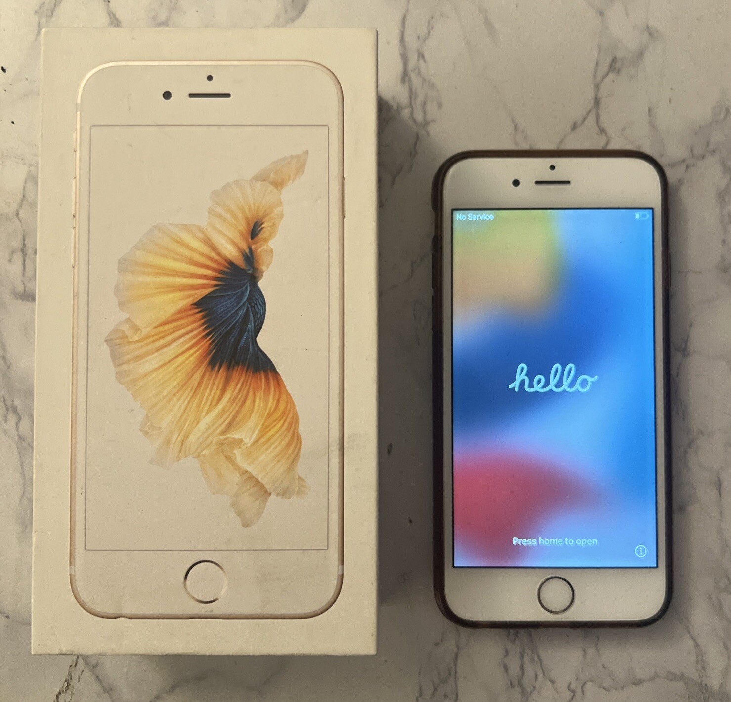 Apple iPhone 6s – 64GB – Gold Unlocked A1633 CDMA + GSM