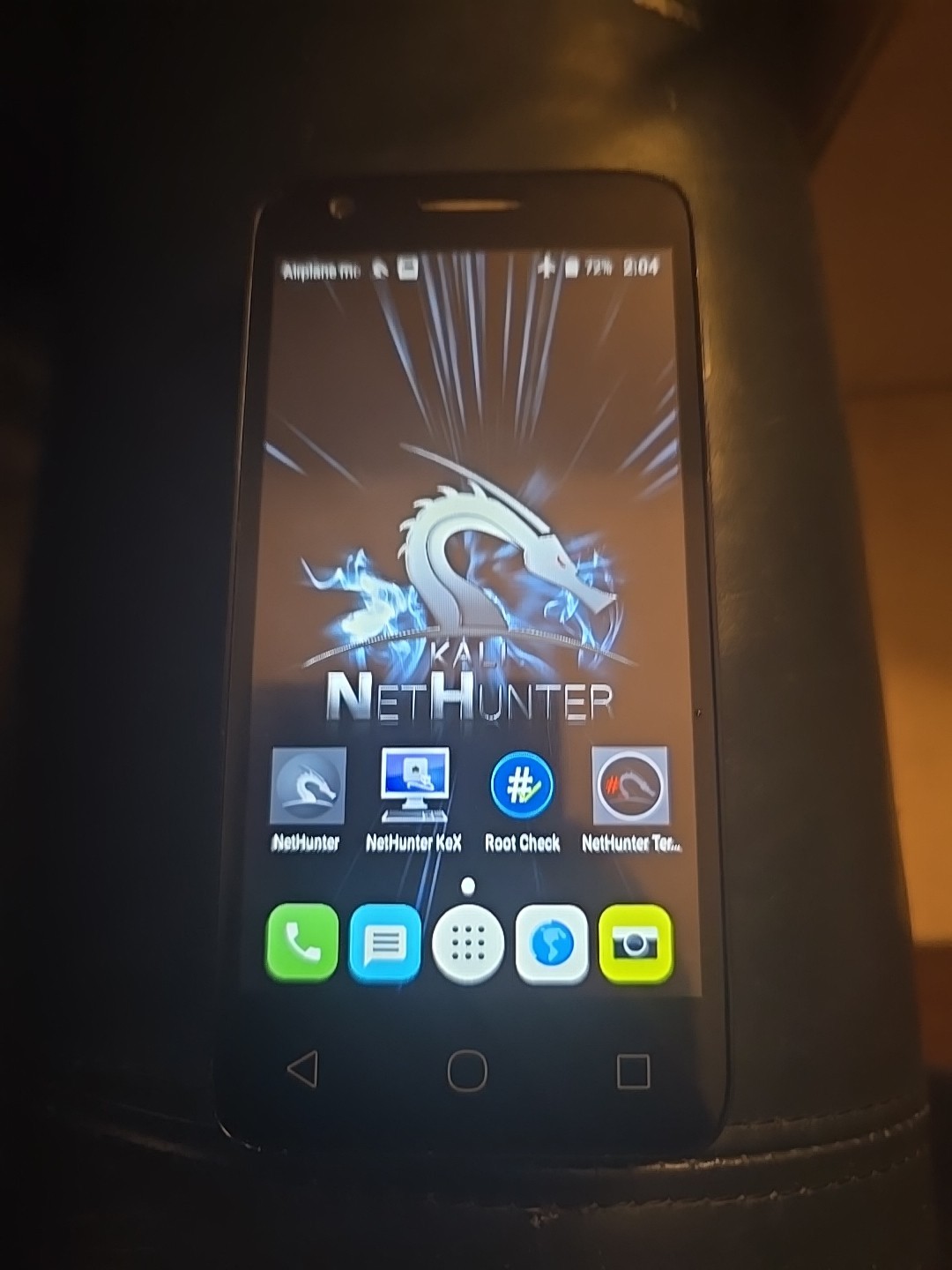 Rooted Alcatel OneTouch Ideal 4060 Nethunter Pentest Device