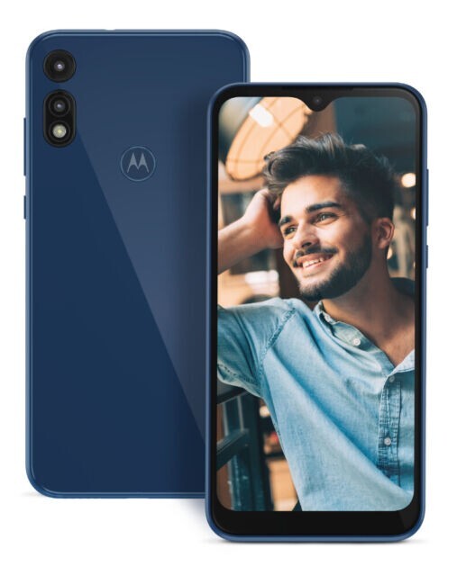 Motorola Moto E 2020 (E7) XT2052DL – 32GB – Blue (TracFone) Smartphone. 002